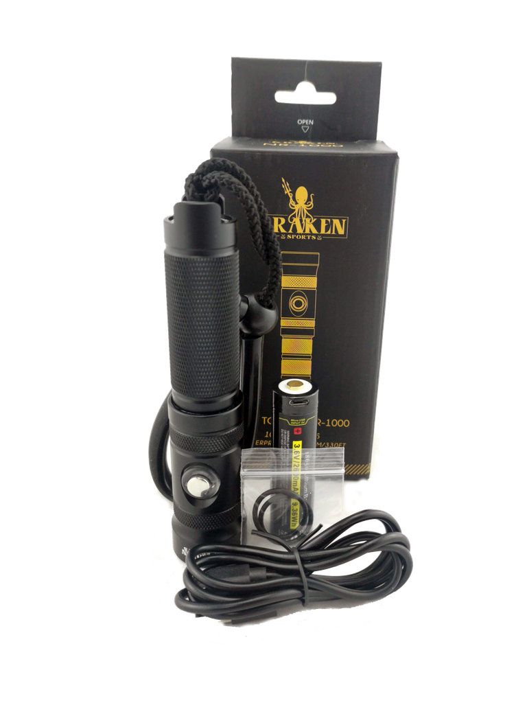 Kraken Dive Light LED 1000 Lumens